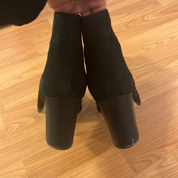 Cole Haan Zandra Bootie. Size 9.5. Black. Calf hair and suede combo. - Picture 5 of 14